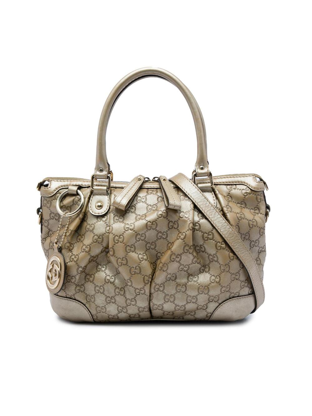 Gucci Ssima Sukey Satchel Pre-Loved #361825G56B